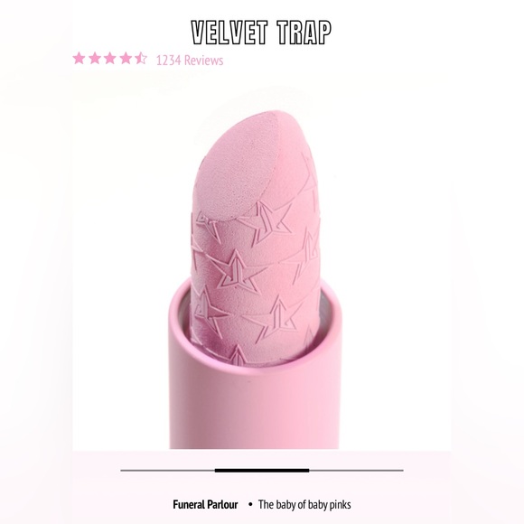 Jeffree Star ⭐️ Velvet Trap Lipstick-Funeral Parlor BNIB - Picture 2 of 2